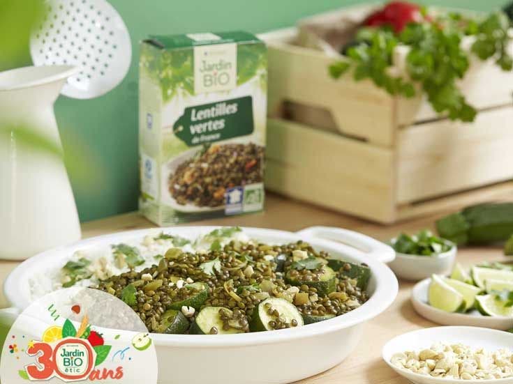 Recette bio de curry aux courgettes végétarien