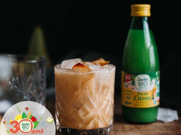 Recette bio de mocktail à la poire