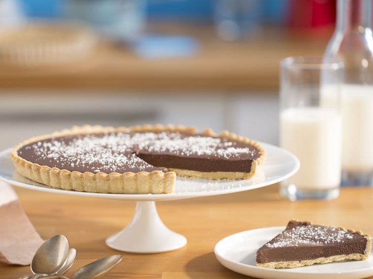 Recette de tarte au chocolat