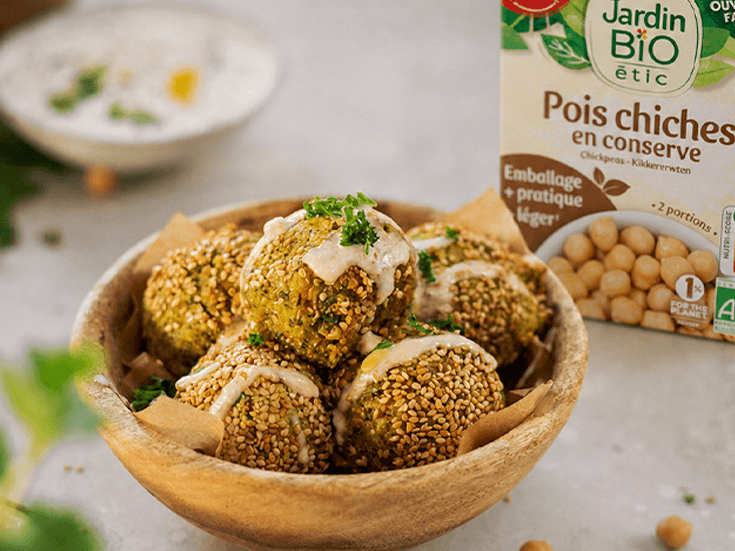 Recette bio de falafels aux pois chiches