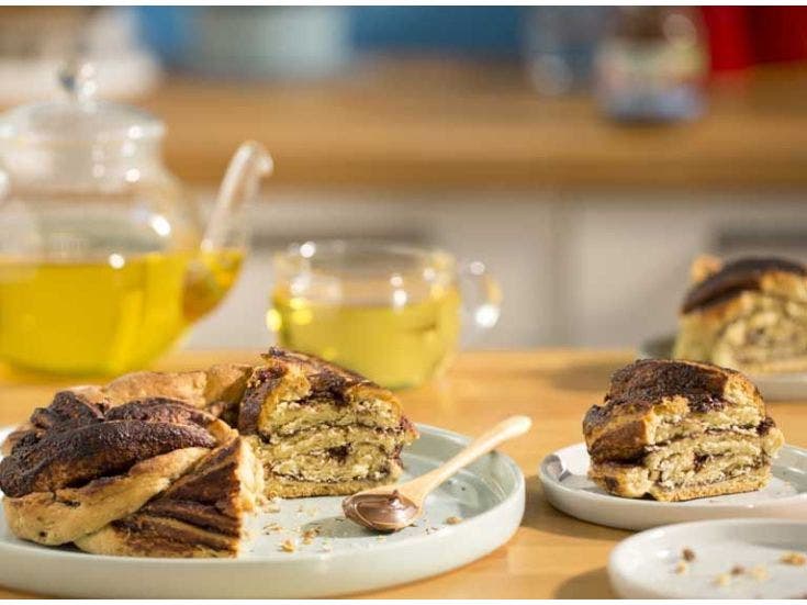 Recette de scones à la pâte à tartiner