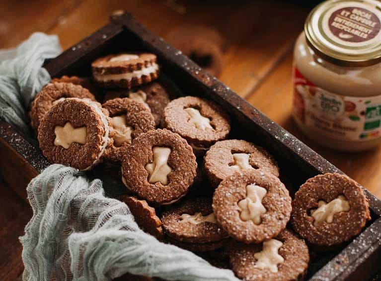 Recette bio de biscuits de Noël