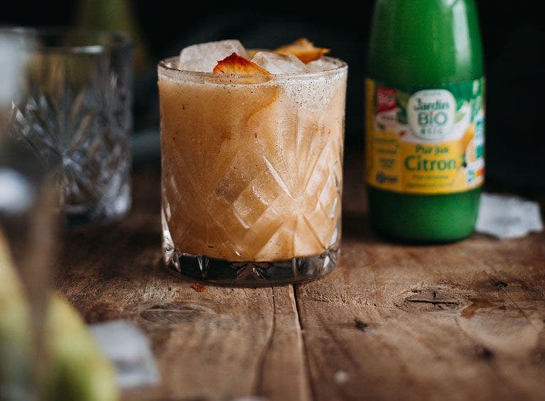 Recette bio de mocktail à la poire
