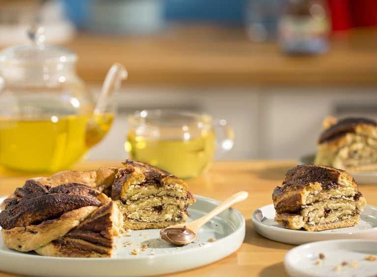 Recette de scones à la pâte à tartiner
