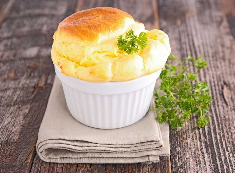 Recette bio de soufflé de pâtisson au fromage