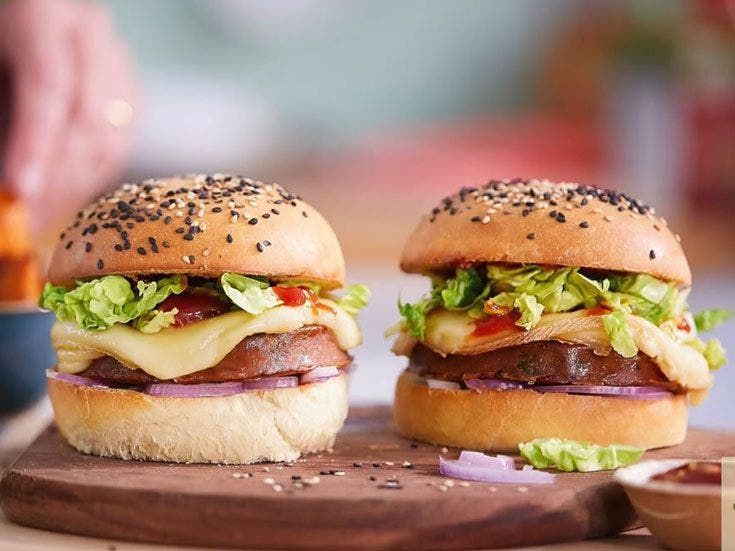 Recette bio de burger veggie et sa mayo sans œufs