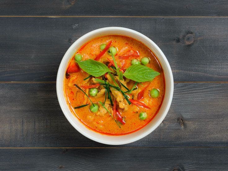 Recette bio de curry thaï de légumes