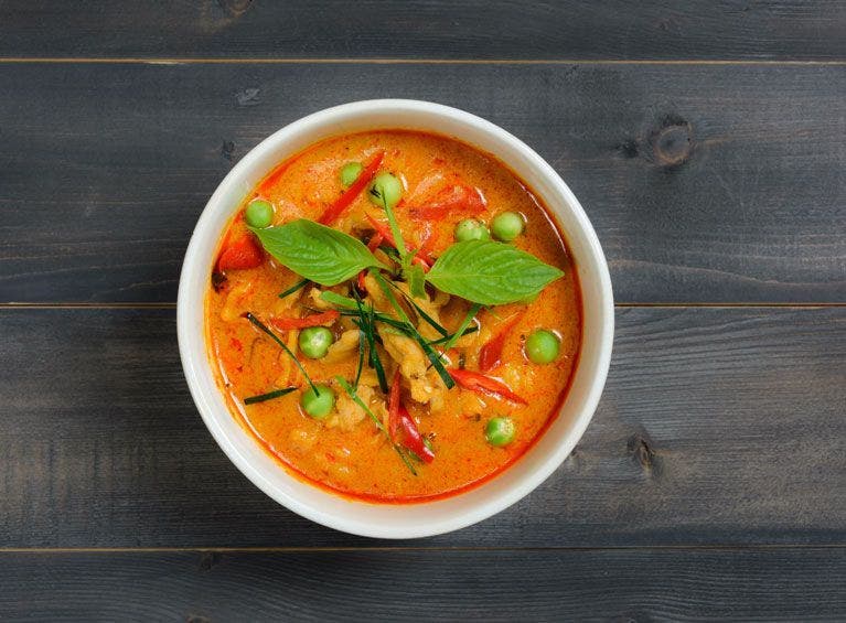 Recette bio de curry thaï de légumes