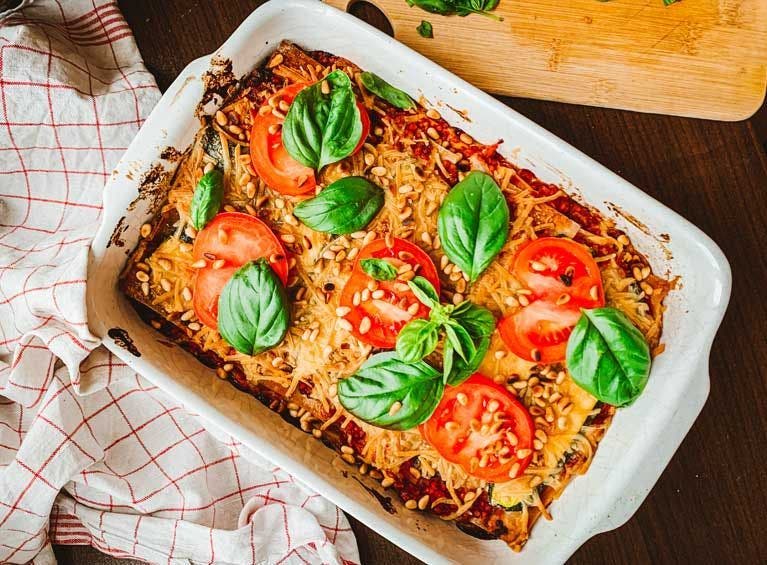 Recette bio de lasagnes végétariennes 