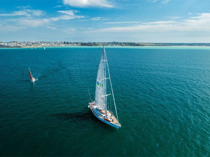 Le scylla, voilier de l'association Wings of the Ocean