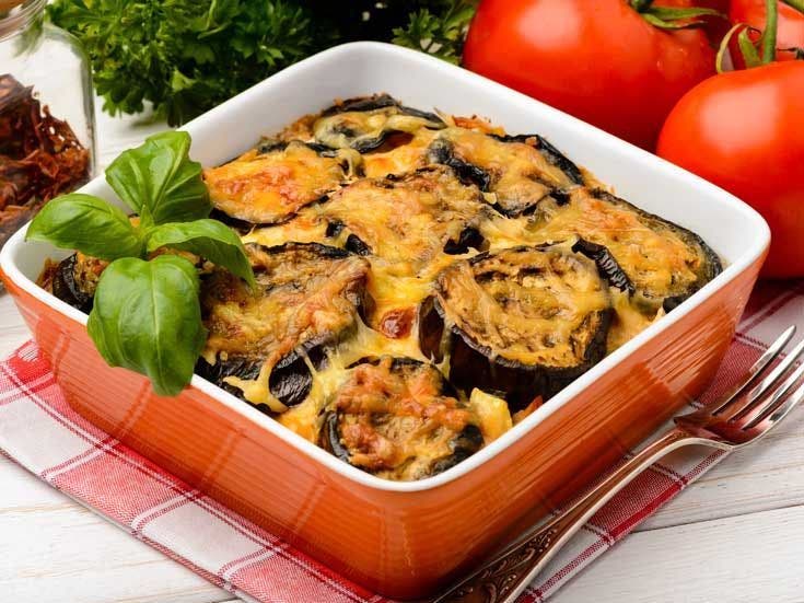 Recette bio de moussaka végétarienne sans gluten
