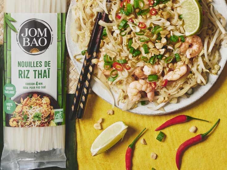 Recette bio de Pad Thaï