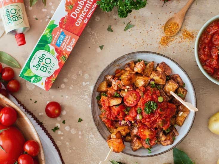 Recette bio de patatas bravas
