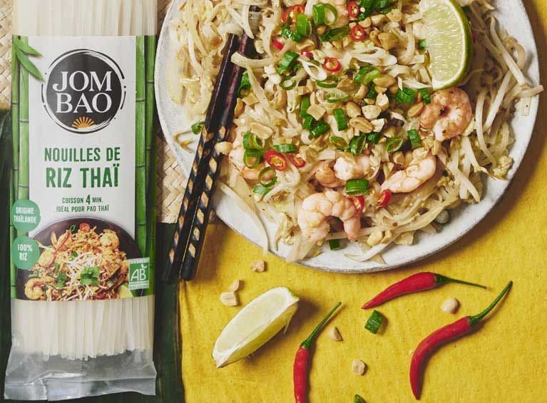 Recette bio de Pad Thaï