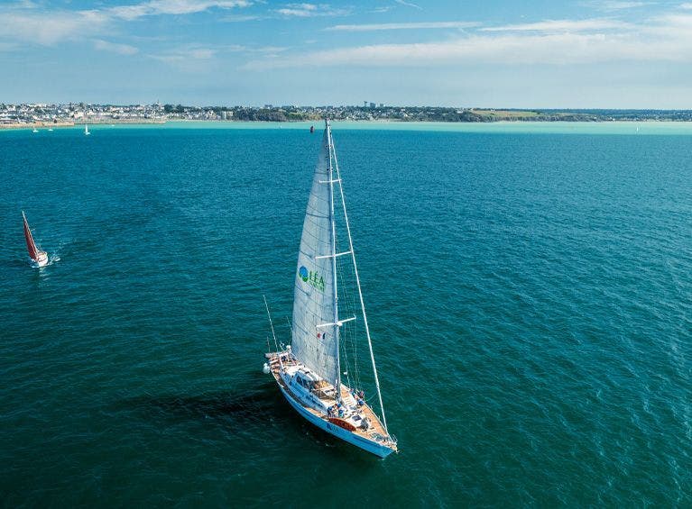 Le scylla, voilier de l'association Wings of the Ocean