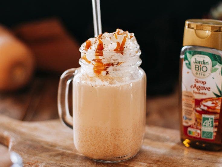 Recette bio de pumpkin spice latte 