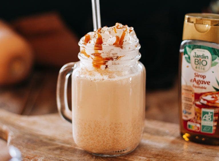 Recette bio de pumpkin spice latte 