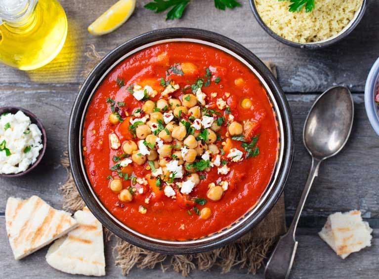 Recette bio de soupe libanaise
