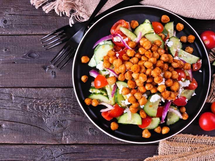 Recette bio de taboulé de pois chiches