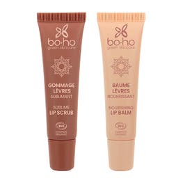 Duo baume et gommage lèvres - BOHO GREEN BEAUTY