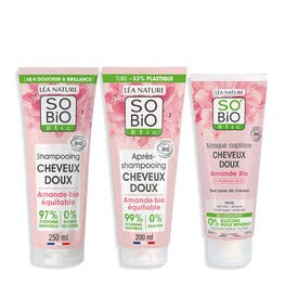 Routine Complète Amande Bio - Cheveux doux - SO BIO ETIC