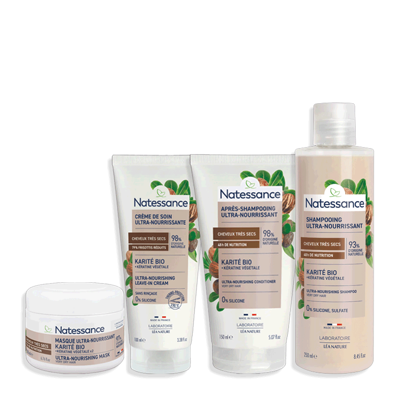 Routine Cheveux Secs – Nutrition Karité - NATESSANCE