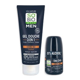 Duo Men – Douche & Déo Cèdre - SO BIO ETIC