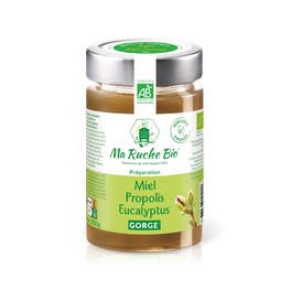 Miel Propolis et Eucalyptus bio - MA RUCHE BIO