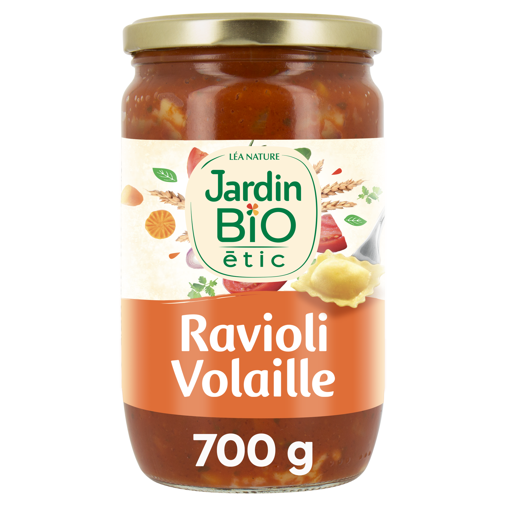 Ravioli bio à la volaille - JARDIN BIO