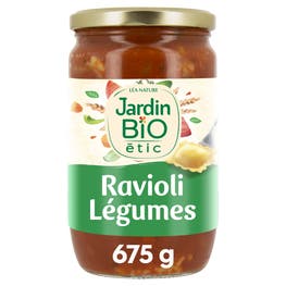 Ravioli légumes - bio - JARDIN BIO