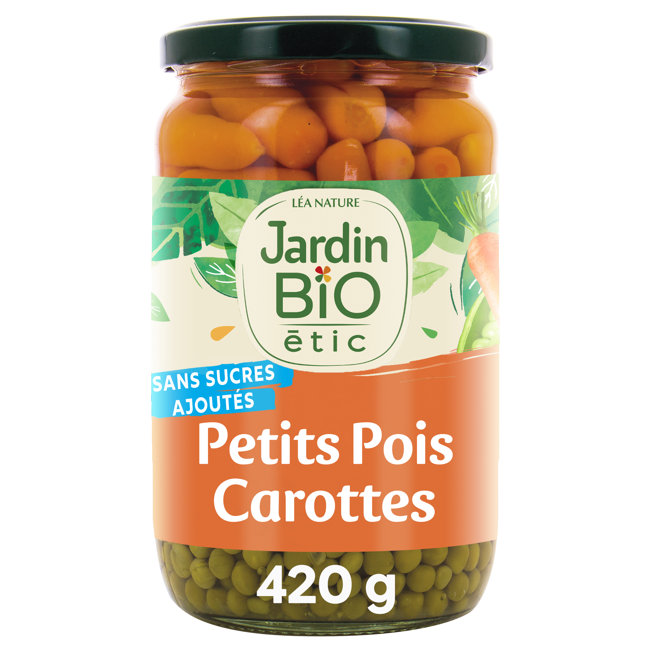 Petits Pois et jeunes Carottes  - JARDIN BIO