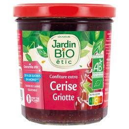Confiture extra Cerise - Griotte - bio - JARDIN BIO