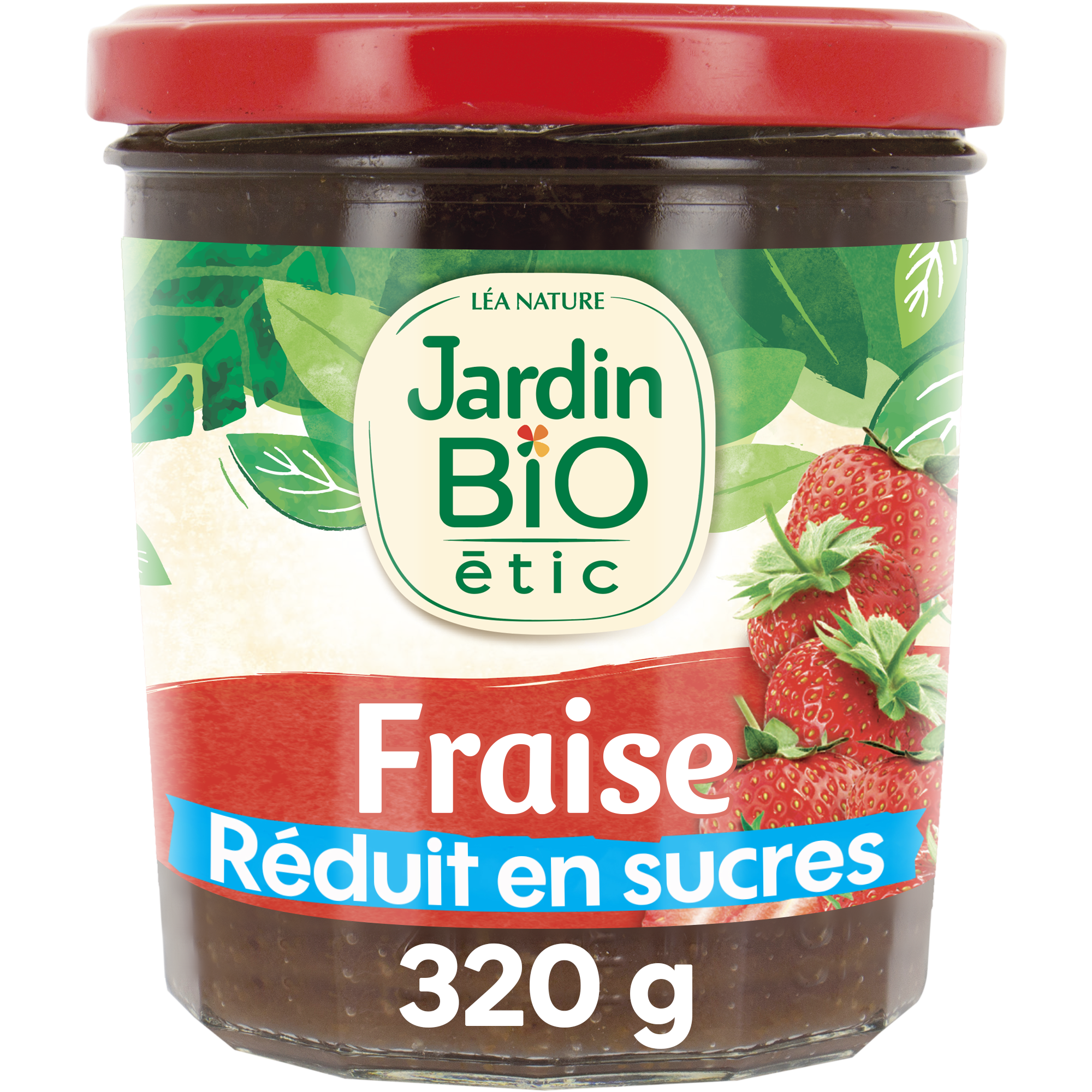 Confiture extra Fraise - bio - JARDIN BIO