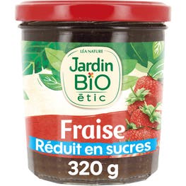 Confiture extra Fraise - bio - JARDIN BIO