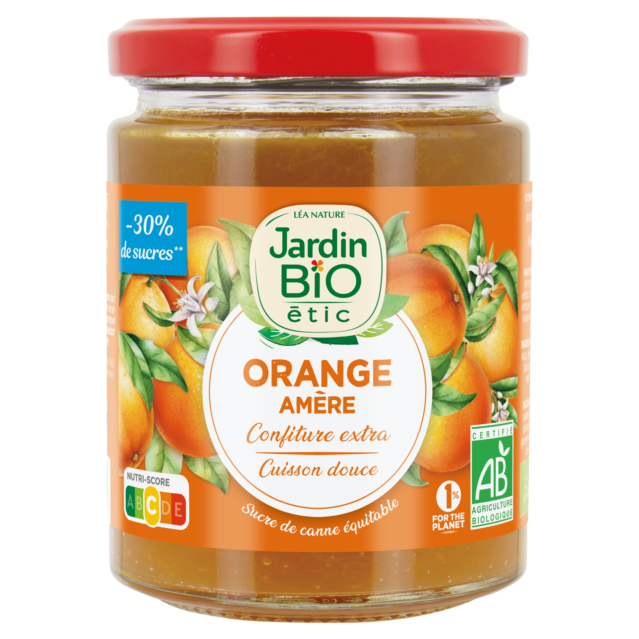 Confiture extra Orange amère - bio - JARDIN BIO