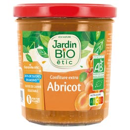 Confiture extra abricot - bio - JARDIN BIO