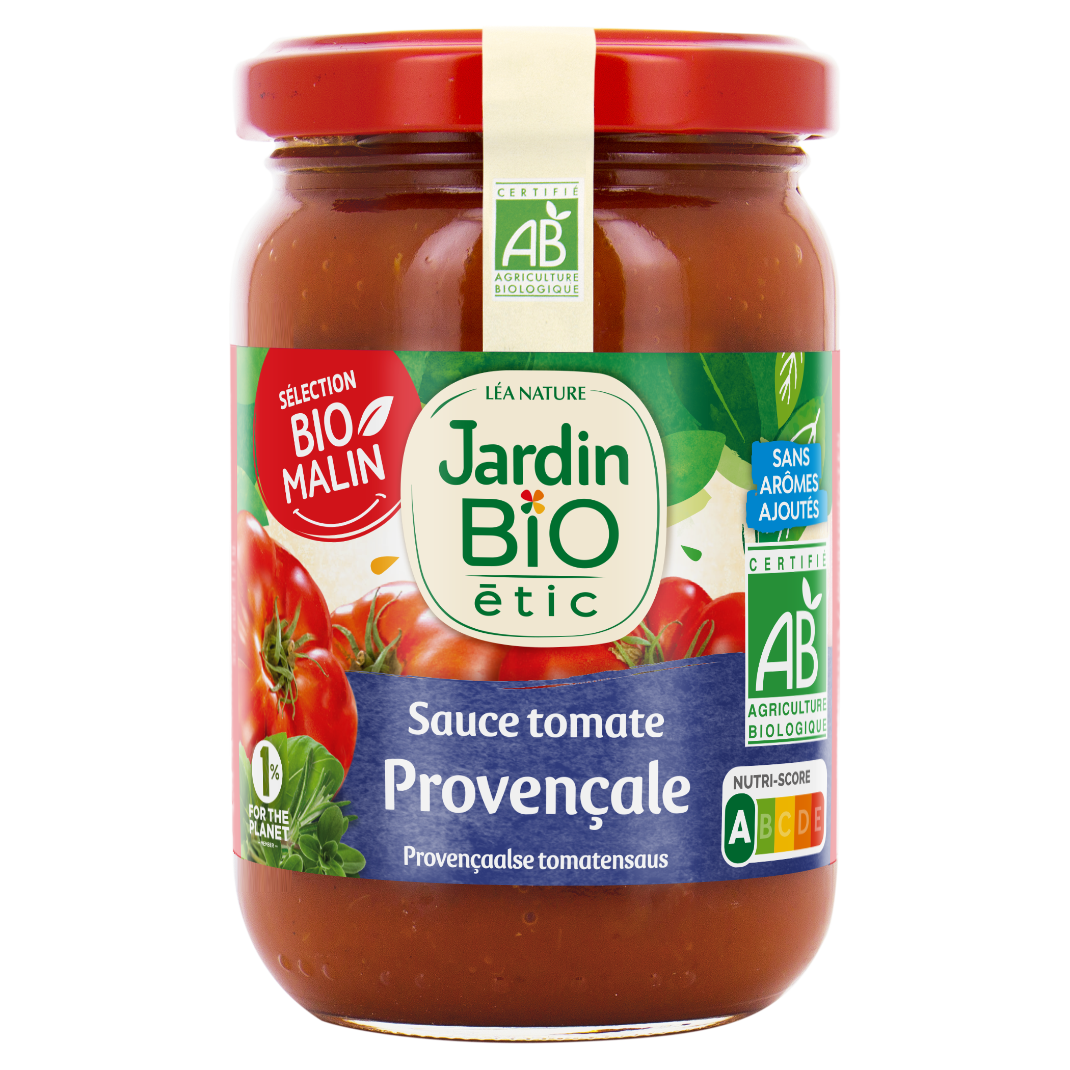 Sauce tomate provençale bio - JARDIN BIO