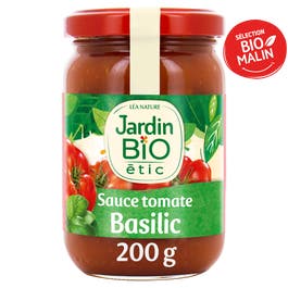 so'bio étic Sauce tomate bio au Basilic