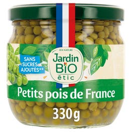 Petits pois bio de France extra-fins - JARDIN BIO