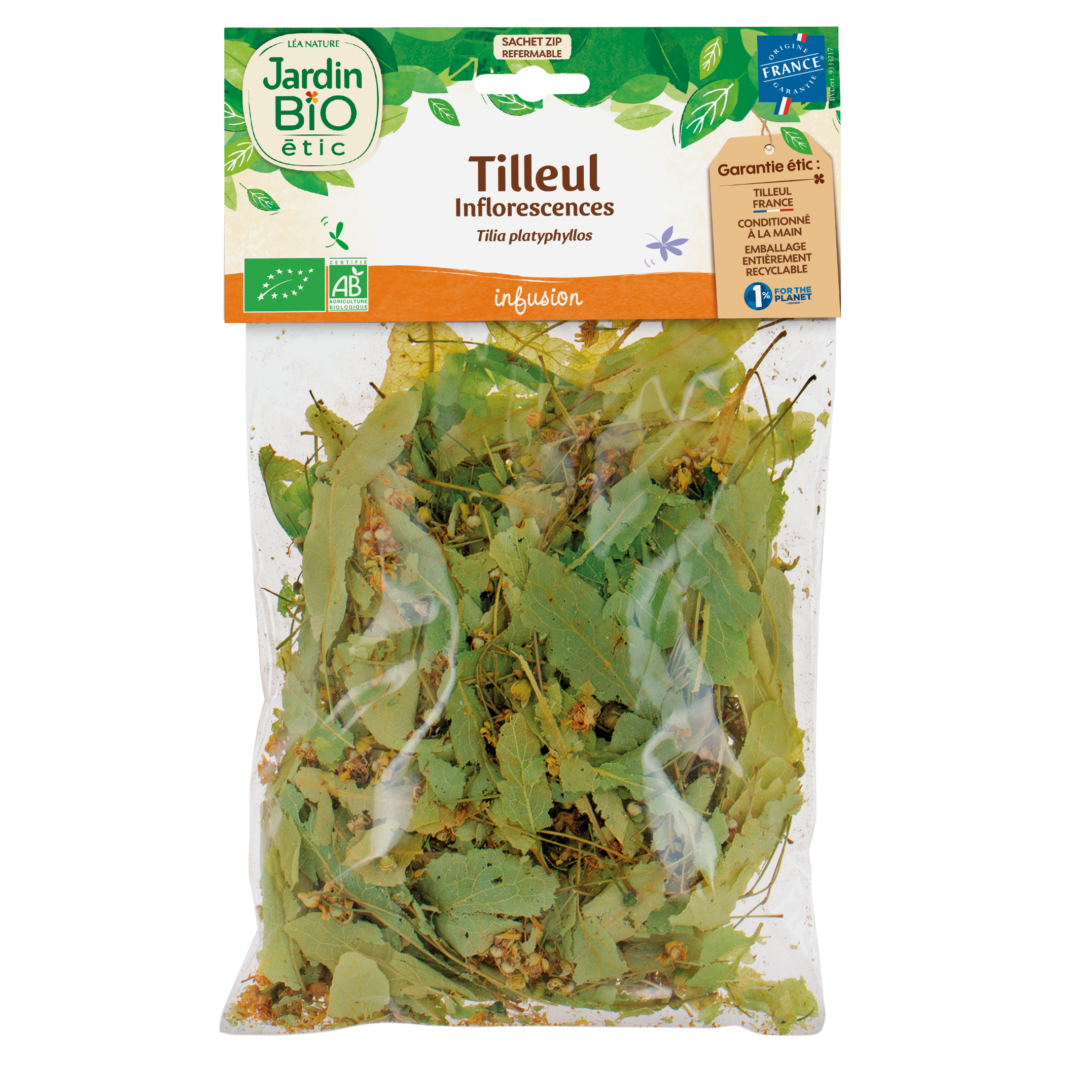 Tilleul inflorescences - JARDIN BIO