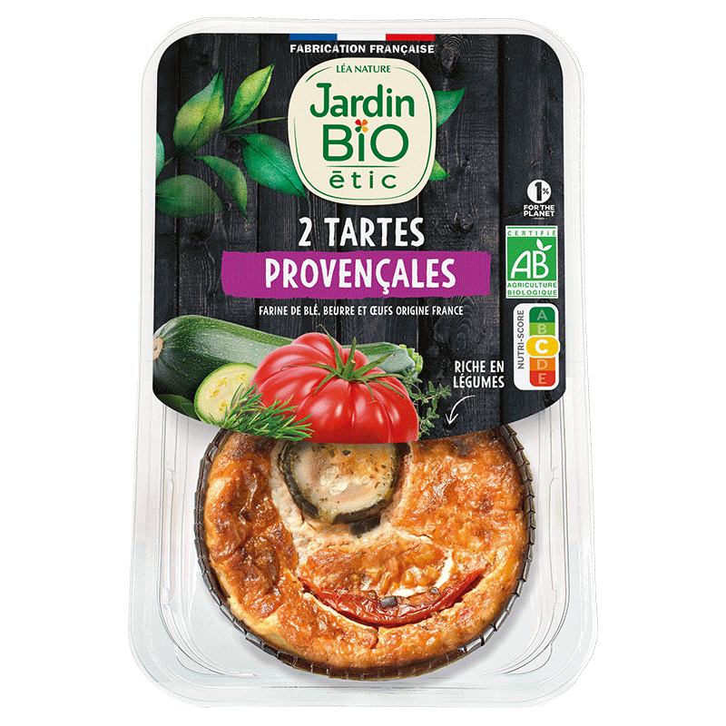 Tartes provençales bio - JARDIN BIO