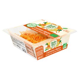 Carottes rapées bio - JARDIN BIO