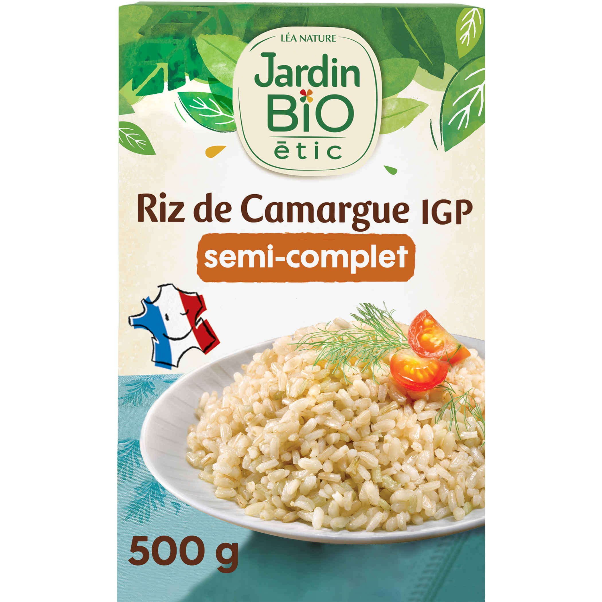 Riz de Camargue semi-complet - bio - JARDIN BIO