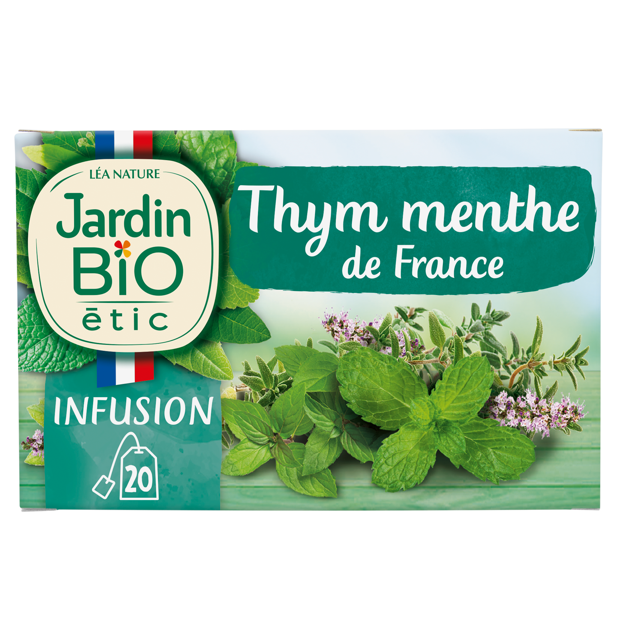Infusion Thym Menthe - bio - JARDIN BIO