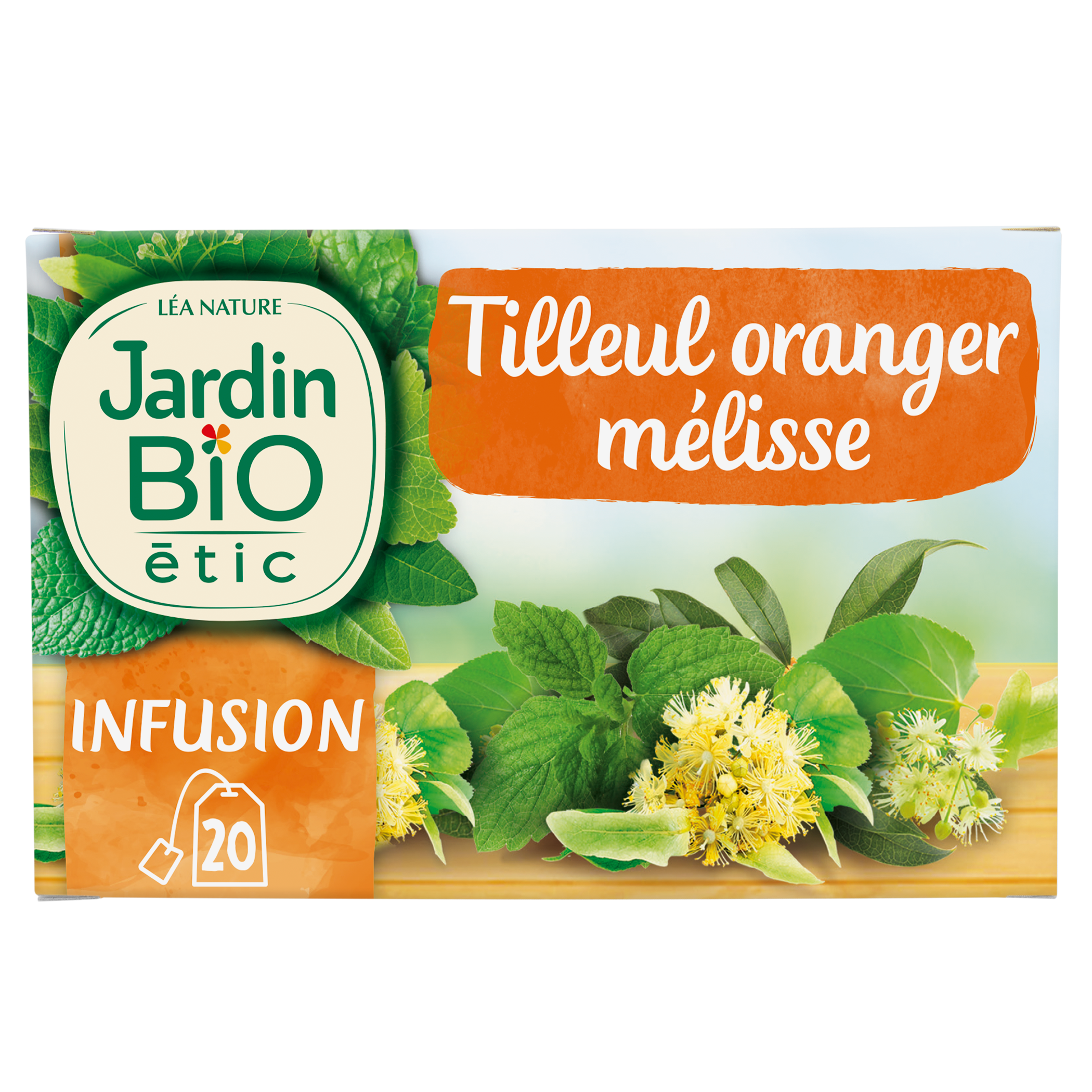 Infusion Tilleul Oranger - bio - JARDIN BIO
