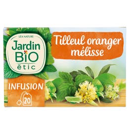 Infusion Tilleul Oranger - bio - JARDIN BIO
