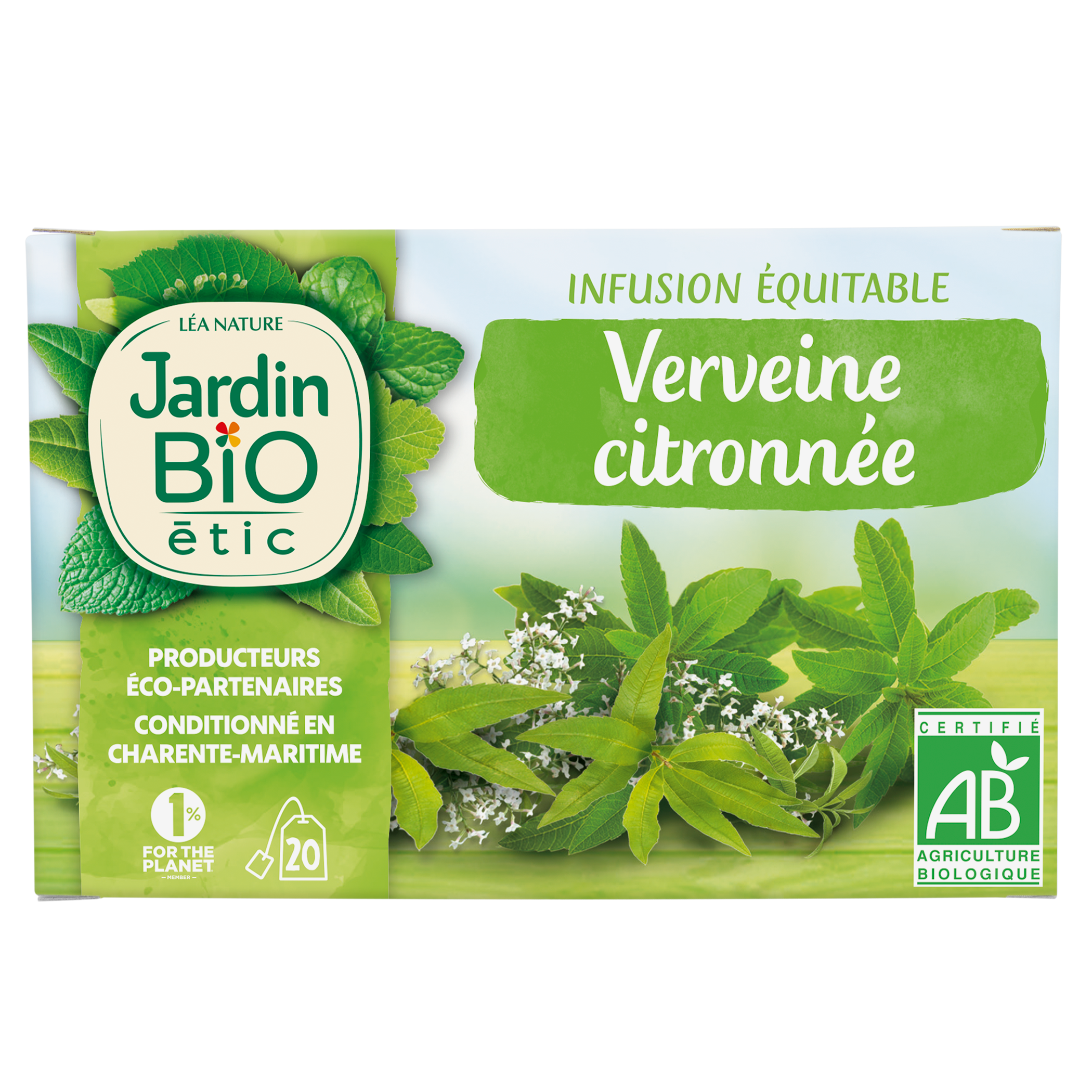 Infusion Equitable Verveine Citronnée - JARDIN BIO