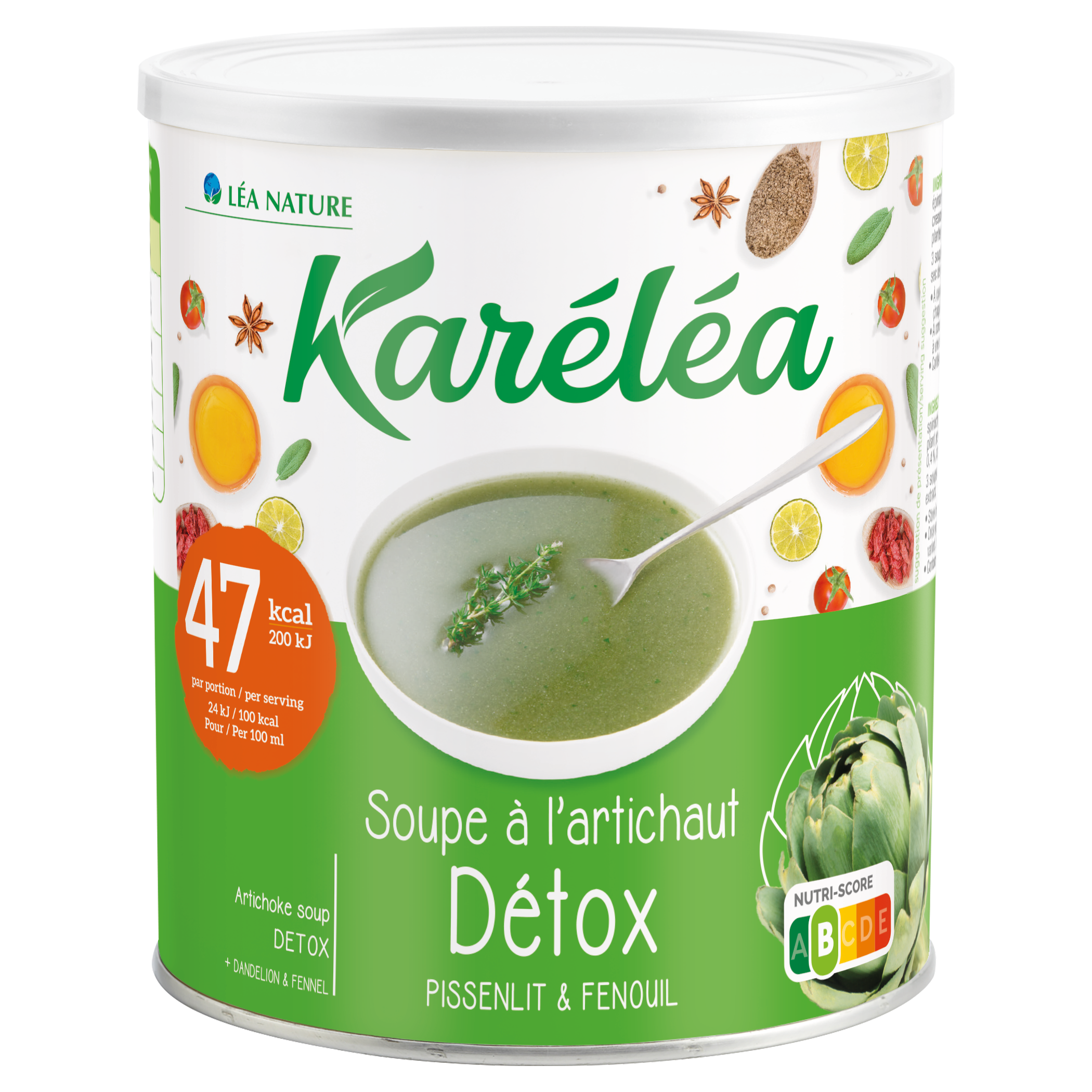 Soupe à l'Artichaut Détox - KARELEA