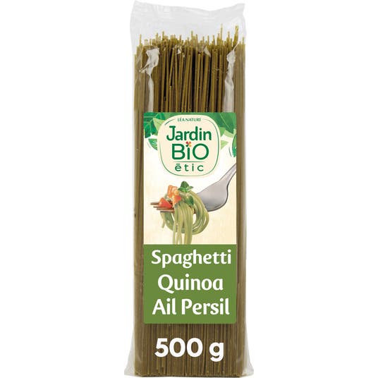 eau thermale jonzac Spaghetti bio au quinoa persil et ail