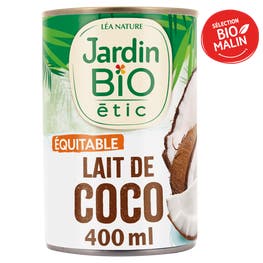 Lait de coco - bio - JARDIN BIO